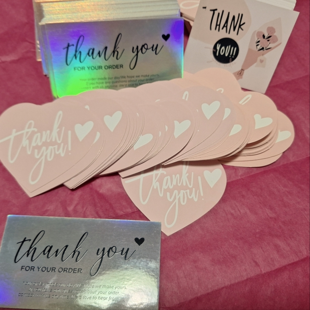 Thank You Cards & Stickers